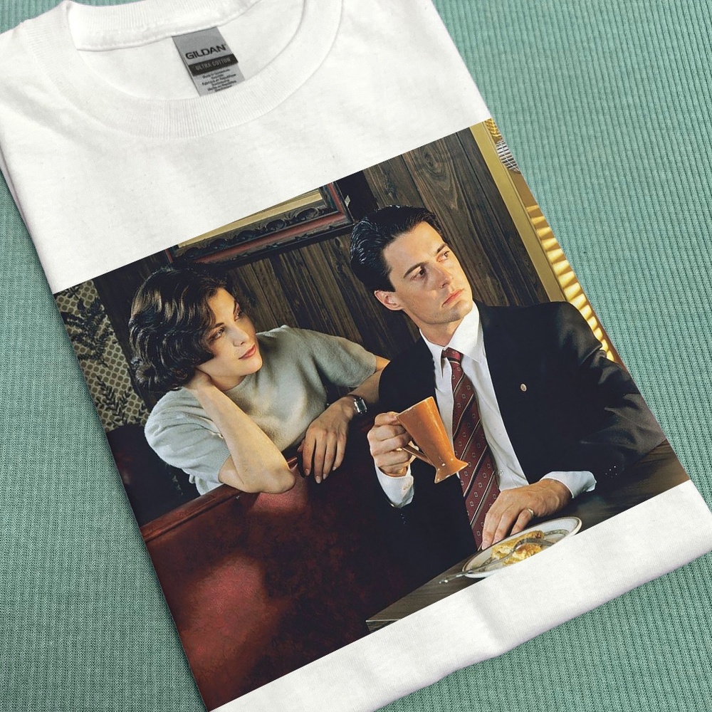 Twin Peaks Audrey and Agent Cooper T-shirt